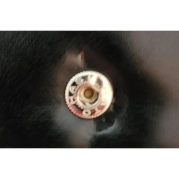 Hato Hasi Black Leather Wristlet Evening Bag Clutch 4x7 - Picture 3 of 8